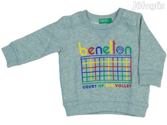 Benetton Új (címkés) Fiú Pulóver (Méret: 68)