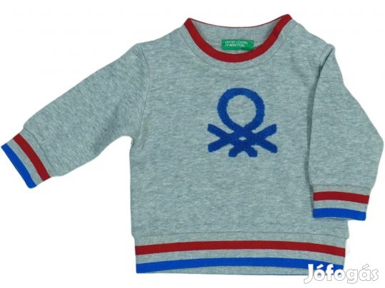Benetton Új (címkés) Fiú Pulóver (Méret: 68)