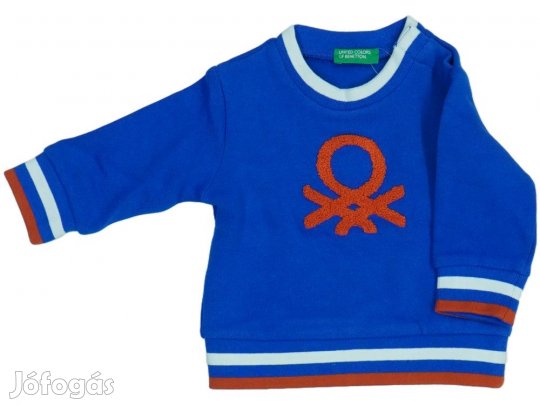 Benetton Új (címkés) Fiú Pulóver (Méret: 68)