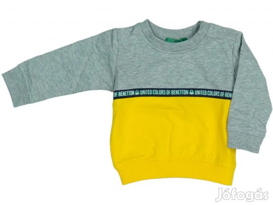 Benetton Új (címkés) Fiú Pulóver (Méret: 68)