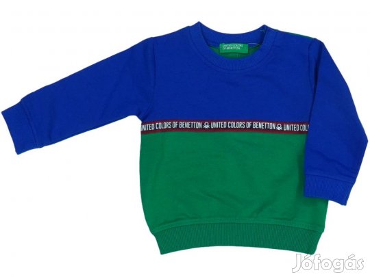 Benetton Új (címkés) Fiú Pulóver (Méret: 68)