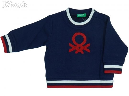 Benetton Új (címkés) Fiú Pulóver (Méret: 74)