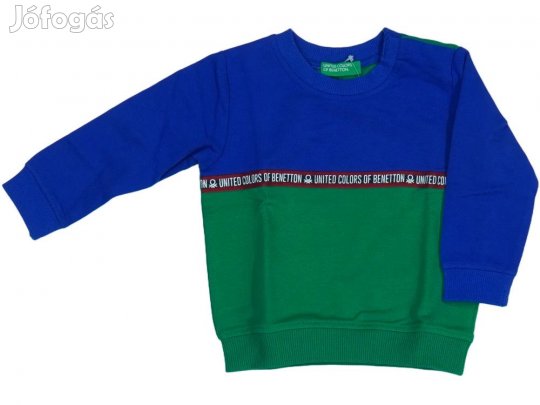 Benetton Új (címkés) Fiú Pulóver (Méret: 74)
