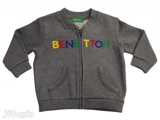 Benetton Új (címkés) Fiú Pulóver (Méret: 74)