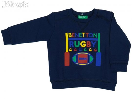 Benetton Új (címkés) Fiú Pulóver (Méret: 74)