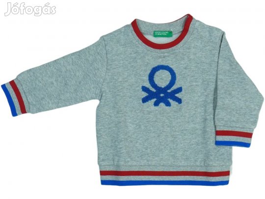 Benetton Új (címkés) Fiú Pulóver (Méret: 80)
