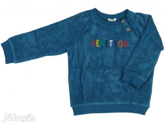 Benetton Új (címkés) Fiú Pulóver (Méret: 80)