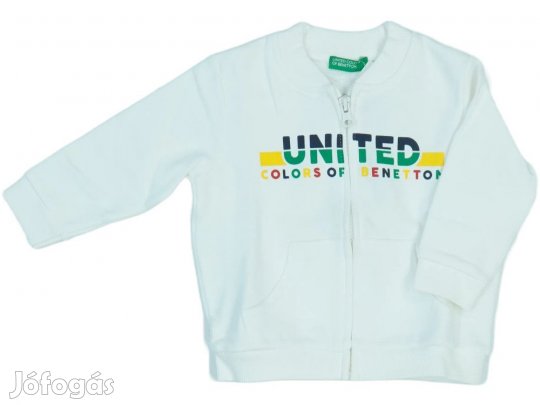Benetton Új (címkés) Fiú Pulóver (Méret: 80)