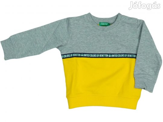 Benetton Új (címkés) Fiú Pulóver (Méret: 80)