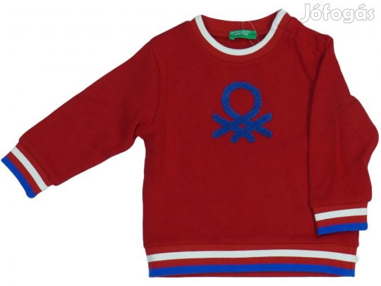 Benetton Új (címkés) Fiú Pulóver (Méret: 86)