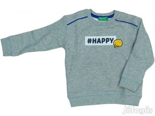 Benetton Új (címkés) Fiú Pulóver (Méret: 86)