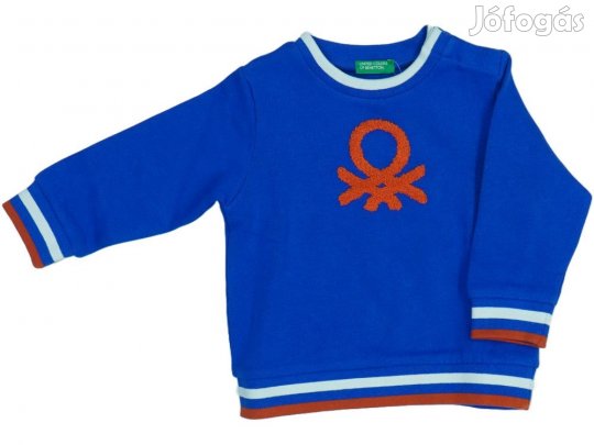 Benetton Új (címkés) Fiú Pulóver (Méret: 86)