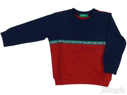 Benetton Új (címkés) Fiú Pulóver (Méret: 86)