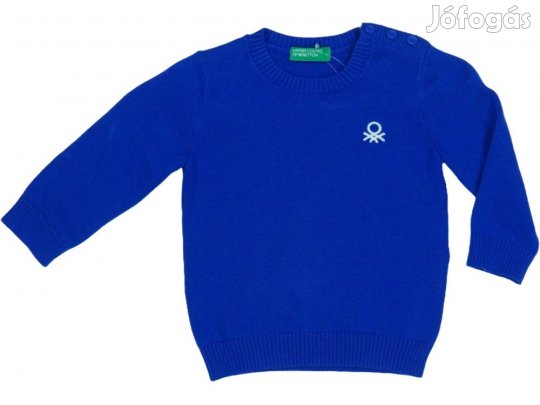 Benetton Új (címkés) Fiú Pulóver (Méret: 86)
