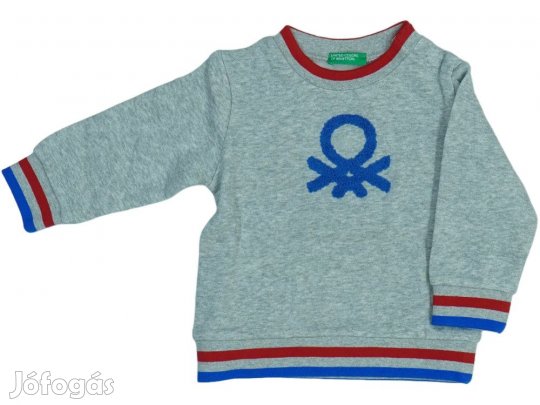 Benetton Új (címkés) Fiú Pulóver (Méret: 86)