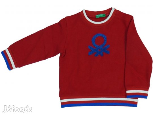 Benetton Új (címkés) Fiú Pulóver (Méret: 92)