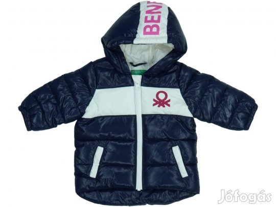 Benetton Új (címkés) Fiú Télikabát (Méret: 68)