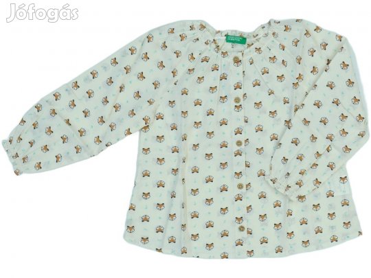 Benetton Új (címkés) Lány Blúz (Méret: 104)
