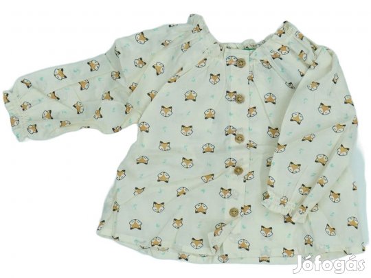 Benetton Új (címkés) Lány Blúz (Méret: 68)