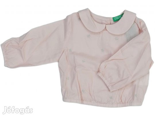 Benetton Új (címkés) Lány Blúz (Méret: 68)