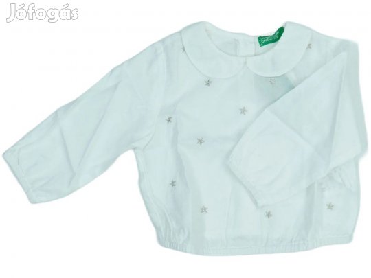 Benetton Új (címkés) Lány Blúz (Méret: 74)