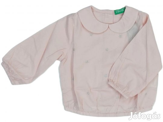 Benetton Új (címkés) Lány Blúz (Méret: 74)