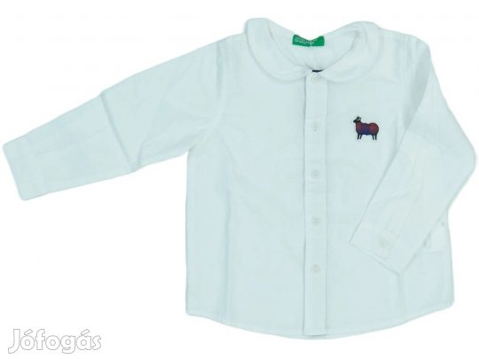 Benetton Új (címkés) Lány Blúz (Méret: 86)
