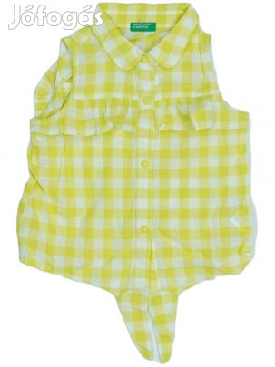 Benetton Új (címkés) Lány Blúz (Méret: 92)