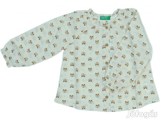 Benetton Új (címkés) Lány Blúz (Méret: 92)