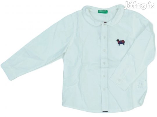 Benetton Új (címkés) Lány Blúz (Méret: 98)