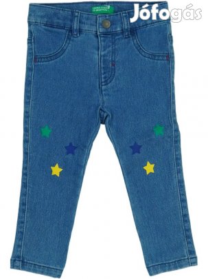 Benetton Új (címkés) Lány Farmernadrág (Méret: 86)