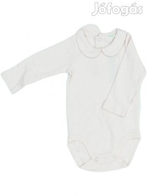 Benetton Új (címkés) Lány Hosszú ujjú body (Méret: 68)