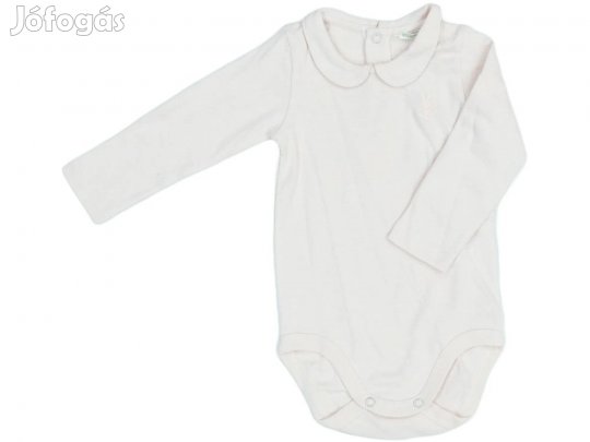 Benetton Új (címkés) Lány Hosszú ujjú body (Méret: 68)