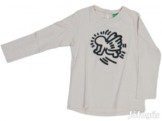 Benetton Új (címkés) Lány Hosszú ujjú felső (Méret: 104)