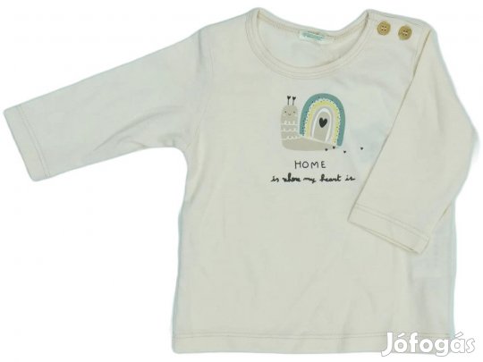 Benetton Új (címkés) Lány Hosszú ujjú felső (Méret: 62)