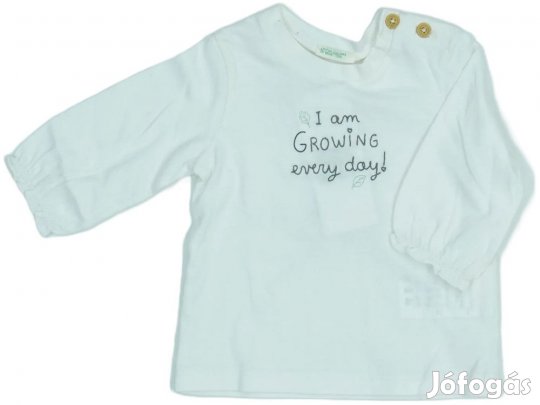 Benetton Új (címkés) Lány Hosszú ujjú felső (Méret: 62)