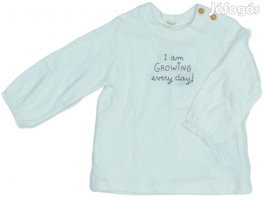 Benetton Új (címkés) Lány Hosszú ujjú felső (Méret: 74)