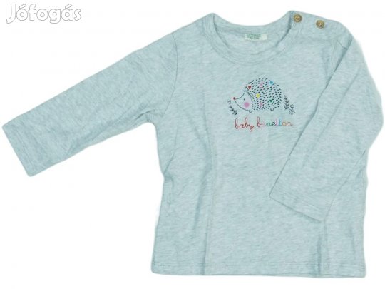 Benetton Új (címkés) Lány Hosszú ujjú felső (Méret: 80)