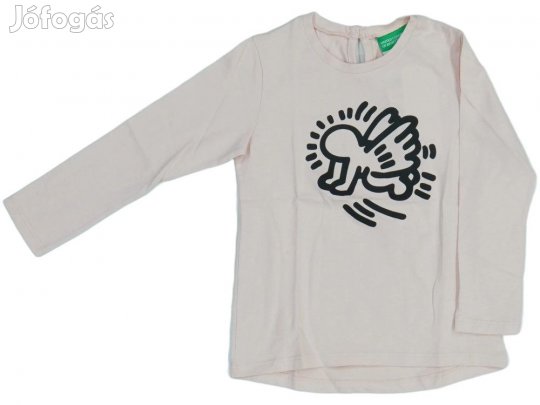 Benetton Új (címkés) Lány Hosszú ujjú felső (Méret: 98)
