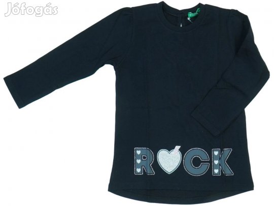 Benetton Új (címkés) Lány Hosszú ujjú felső (Méret: 98)