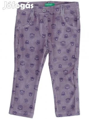 Benetton Új (címkés) Lány Hosszúnadrág (Méret: 86)