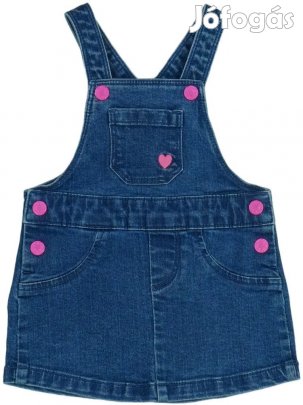 Benetton Új (címkés) Lány Kantáros szoknya (Méret: 68)