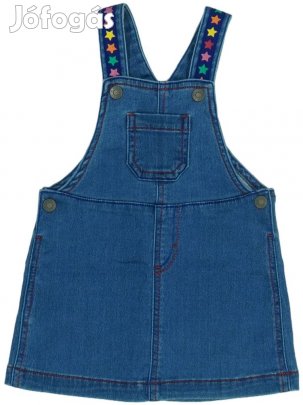 Benetton Új (címkés) Lány Kantáros szoknya (Méret: 80)