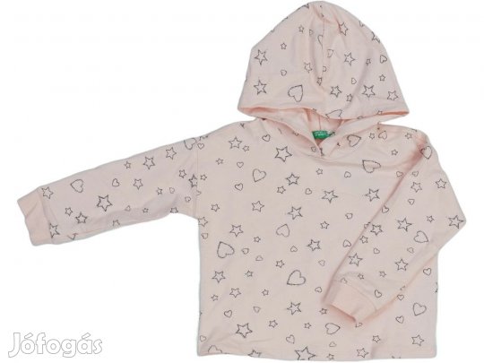 Benetton Új (címkés) Lány Kapucnis pulóver (Méret: 104)