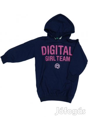 Benetton Új (címkés) Lány Kapucnis pulóver (Méret: 110)