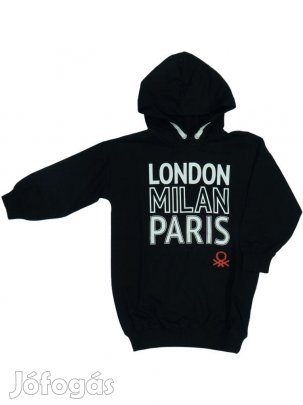 Benetton Új (címkés) Lány Kapucnis pulóver (Méret: 110)