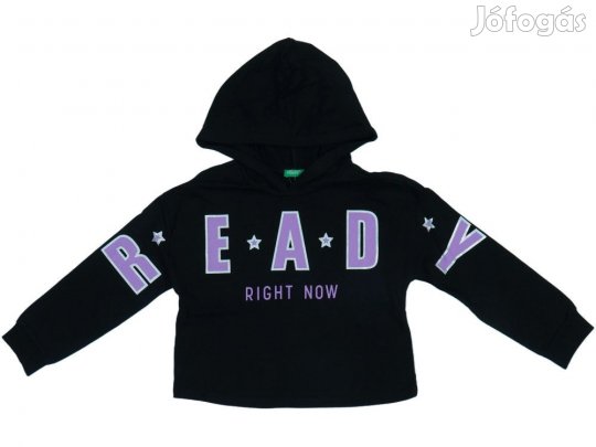 Benetton Új (címkés) Lány Kapucnis pulóver (Méret: 122)