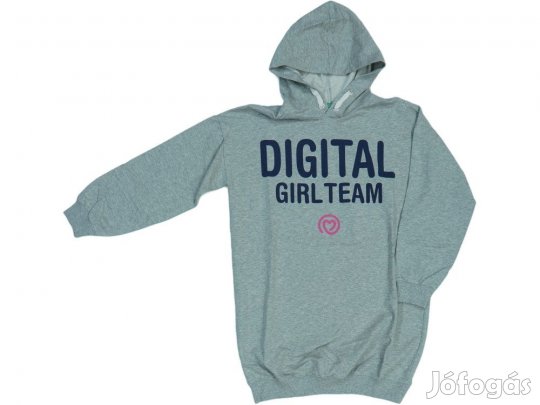 Benetton Új (címkés) Lány Kapucnis pulóver (Méret: 146)