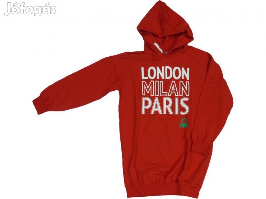 Benetton Új (címkés) Lány Kapucnis pulóver (Méret: 152)