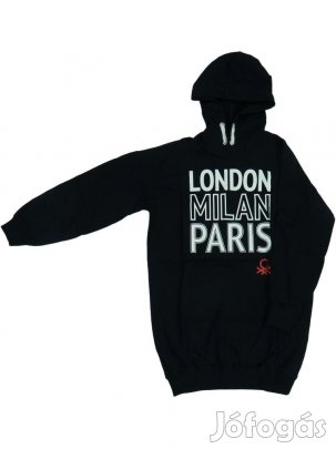 Benetton Új (címkés) Lány Kapucnis pulóver (Méret: 152)